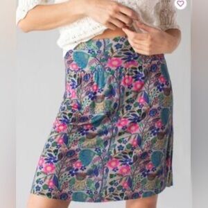 NATURAL LIFE Multicolor Floral mini Skirt
